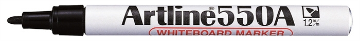 Artline Whiteboard Marker 550A svart