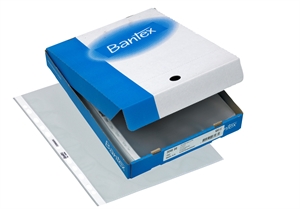 Bantex Pocket A4 0,09 mm PP TOE klar (100)