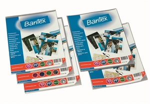 Bantex Fotoficka 10x15 0,1mm porträttformat 8 foton trans. (25)
