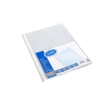 Bantex Pocket A4 0,04 mm PP TOE klar (100)