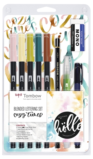 Tombow Blended bokstäver set Cozy Times