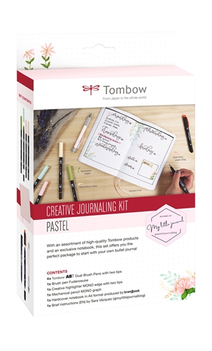 Tombow Creative Journaling Kit Pastell
