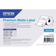 Premium Matte Label - rulle med utstansade etiketter i måtten 102 mm x 51 mm (2310 labels)