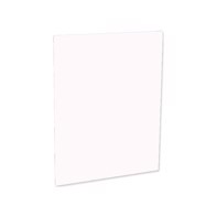ChromaLuxe EXTENDED Sheet - 305 x 457 x 1,14 mm Gloss White Aluminium