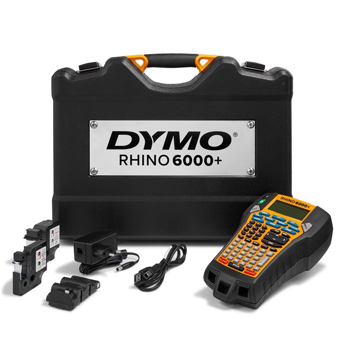 LabelMaker Rhino 6000 etikettskrivare kitfodral