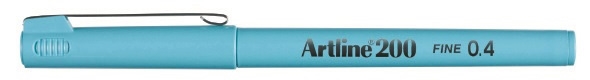 Artline Fineliner 200 Fine 0,4 ljusblå