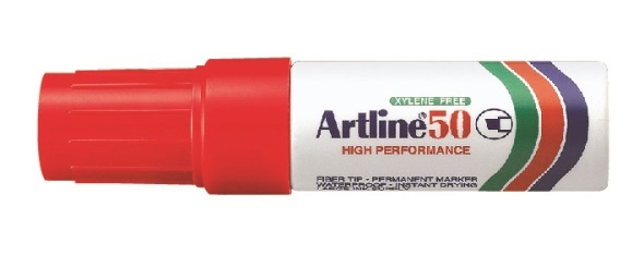 Artline Marker 50 Permanent 6.0 röd