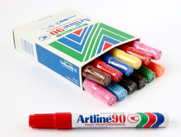 Artline Marker 90 5.0 blandade färger