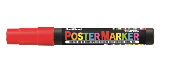Artline Poster Marker EPP-4 2.0 röd