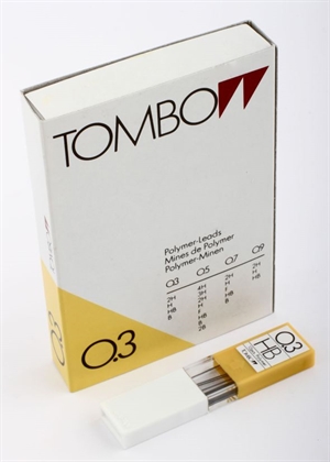 Tombow Stifter 0,3 HB (fodral med 12 stift)