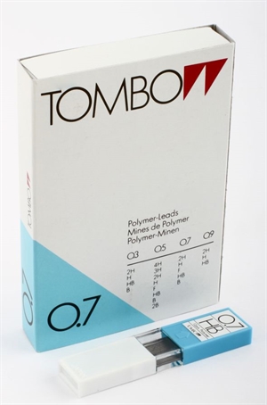 Tombow Stifter 0,7 HB (fodral med 12 stift)