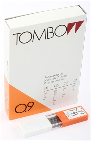 Tombow Stifter 0,9 HB (fodral med 12 stift)