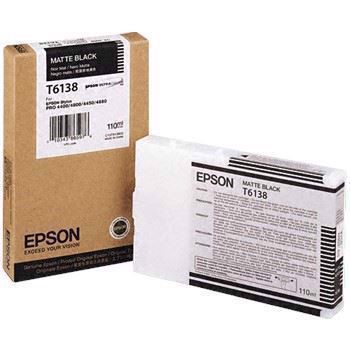 Epson Matte Black T6128 - 220 ml bläckpatron till Epson 7800, 7880, 9800 och 9880