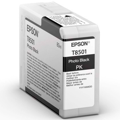 Epson Photo Black 80 ml bläckpatron T8501 - Epson SureColor P800