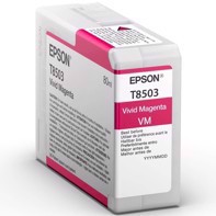 Epson Vivid Magenta 80 ml bläckpatron T8503 - Epson SureColor P800