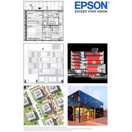 Epson Presentationspapper HiRes 140 - 50 cm x 50 meter (2 rullförpackning)