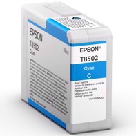 Epson Cyan 80 ml bläckpatron T8502 - Epson SureColor P800