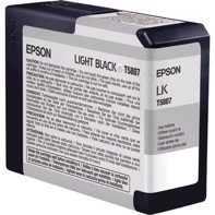 Epson Light Black 80 ml bläckpatron T5807 - Epson Pro 3800 och 3880