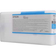 Epson Cyan T6532 - 200 ml bläckpatron till Epson Pro 4900
