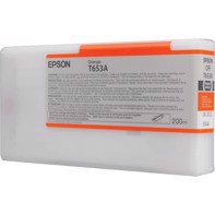 Epson Orange T653A - 200 ml bläckpatron till Epson Pro 4900
