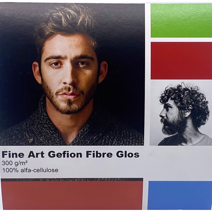 Grafisk-Handel Fine Art Gefion Fibre Glos 300 gram - 60" x 15 meter