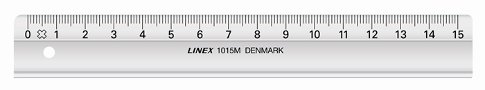 Linex skollinjal 15cm 1015M