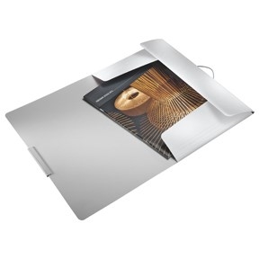 Leitz 3-faldig elastisk folder Style PP A4 vit