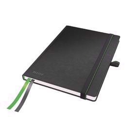 Leitz Notebook Komplett A6 fyrkantig 96g/80 ark svart