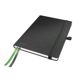 Leitz Notebook Komplett A5 lin. 96g/80 ark svart