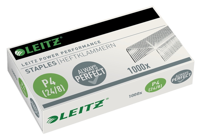 Leitz Staples 24/8 P4 t/40 ark (1000)