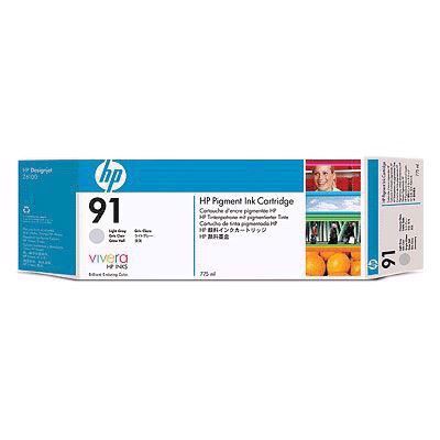 HP 91 - 775 ml Light Gray bläckpatron