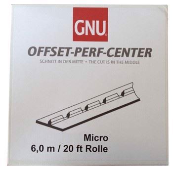 Mikroperf  Perforeringsband 50", center, papper - 6 m rulle 