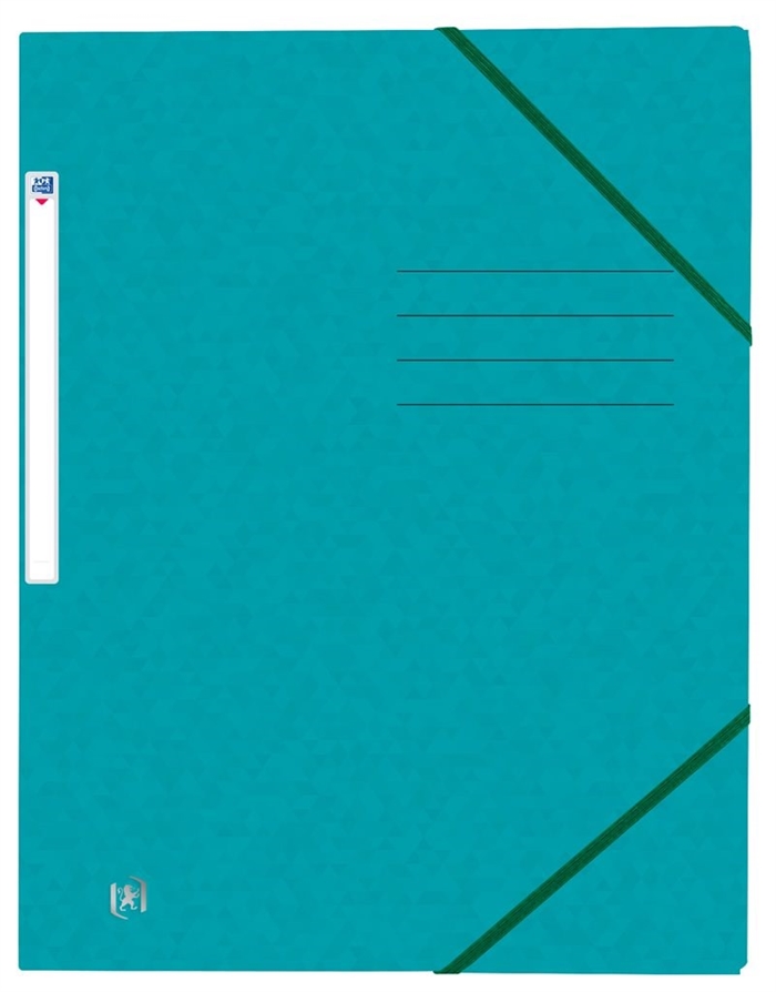 Oxford File+ Mapp A4, Aqua