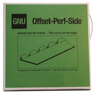 Perforeringsband för Offset, sida, kartong - 1,8 m rulle