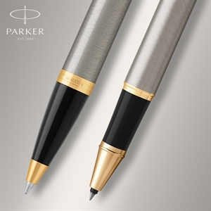 Parker Duoset IM Metal GT penna+rollerball silver