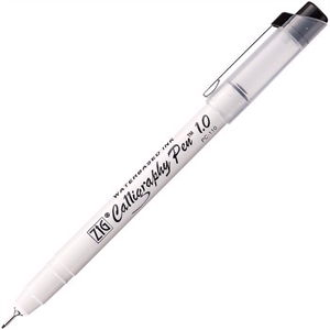 ZIG Calligraphy Pen 1.0 svart
