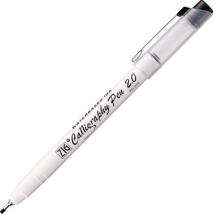 ZIG Calligraphy Pen 2.0 svart