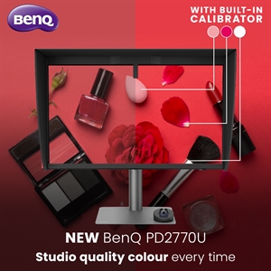 BenQ PD2770U – 27" färgstyrningsmonitor med integrerad kalibrator