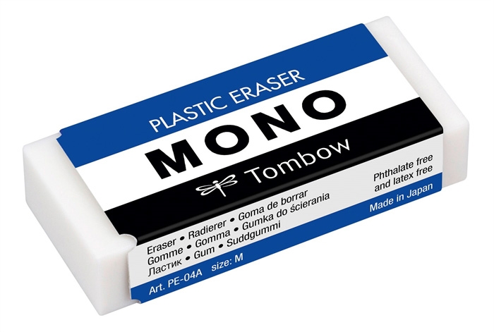 Tombow Eraser MONO M 55x23x11mm 19g