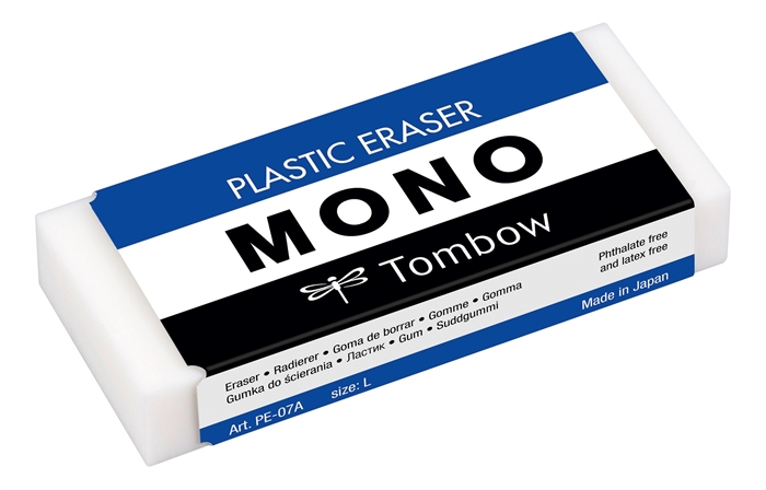 Tombow Eraser MONO L 74x32x12mm 38g