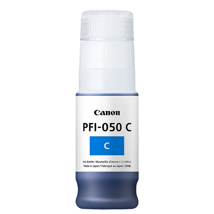 Canon PFI-050 C Cyan , 70 ml bläckflaska