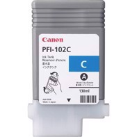 Canon Cyan PFI-102C - 130 ml bläckpatron