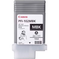 Canon Matte Black PFI-102MBK - 130 ml bläckpatron