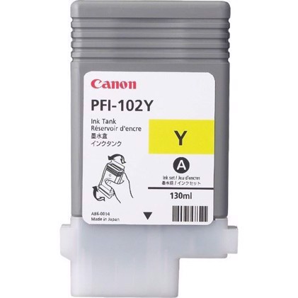 Canon Yellow PFI-102Y - 130 ml bläckpatron