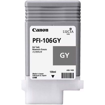 Grey PFI-106GY - 130 ml bläckpatron