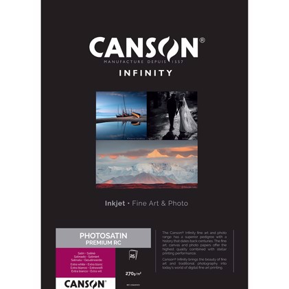 Canson PhotoSatin Premium RC 270g/m² - A4, 250 ark