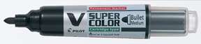 Pilot Marker V-Super Color BG rund 0,9mm svart