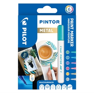 Pilot Marker Pintor Fine Metal Mix 1.0ass (6)