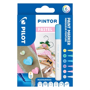 Pilot Marker Pintor Fine Pastell Mix 1.0 ass (6)