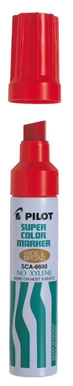 Pilot Marker Super Color Jumbo 10,0 mm röd